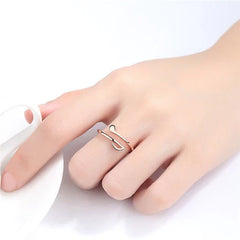 Luxury Jewelry Adjustable Music Rings
